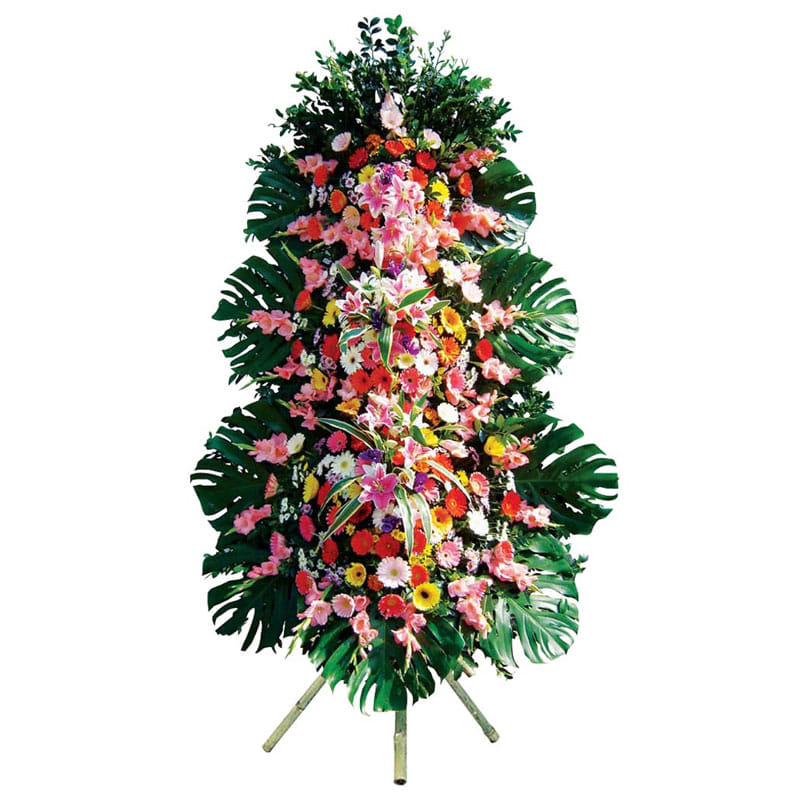 축하화환 3단(특) 돌잔치 대형 꽃다발 전국 꽃배달 개업식 결혼식 화환 아기화환